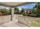 Cozy covered back deck perfect for entertaining and relaxing outdoors at 386 Monte Vista St, Brighton, CO 80601