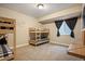 Bedroom with bunk beds and desk setup, offering a cozy and functional space for children at 18067 E Anthem Dr, Parker, CO 80134