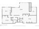 Detailed floor plan showcasing the layout of the residence, including room dimensions at 9142 Warriors Mark Dr, Franktown, CO 80116