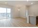 Bright living room with access to a balcony at 487 Interlocken Blvd # 407, Broomfield, CO 80021