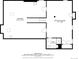 A floor plan showing the basement with a recreation room and bathroom at 5185 W Fair Pl, Littleton, CO 80123