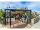 Outdoor beer garden area with seating, offering a relaxed and social setting for patrons to enjoy at 1901 Meade St, Denver, CO 80204