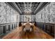 Elegant dining room with a decorative ceiling, wallpaper, and a chandelier at 10546 Sundial Rim Rd, Highlands Ranch, CO 80126