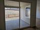 Covered patio offering views of the backyard's landscaping at 17146 W 92Nd Loop, Arvada, CO 80007