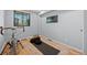 Multi-purpose room featuring natural light and space for exercise equipment and activities at 1485 S Jasmine Way, Denver, CO 80224