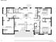 Main floor plan showing living room, kitchen, and bedrooms at 2825 Elm Ave, Boulder, CO 80305