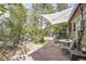 Relaxing patio area with shade sail and brick-paved floor at 2825 Elm Ave, Boulder, CO 80305