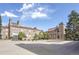 University courtyard with buildings and seating at 2825 Elm Ave, Boulder, CO 80305