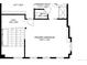 Detailed floor plan showing the primary bedroom, bathroom, and upper level layout at 396 E Warren Ave, Denver, CO 80210