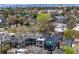Aerial view of an attractive community with lovely mature trees at 3540 Pecos St, Denver, CO 80211