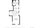 Floor plan featuring sitting room, bar, hall, and bath at 3540 Pecos St, Denver, CO 80211