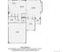 Layout of the first floor featuring a kitchen, dining area, living room, foyer, room, bath, laundry, hall, and garage at 11851 Elm Dr, Thornton, CO 80233