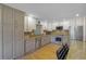 Well-equipped kitchen featuring white cabinets, stainless steel appliances, and a functional layout for cooking at 1750 E Noble Pl, Centennial, CO 80121