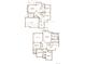 Detailed floor plan showcasing the layout of the main and upper levels of the house at 13507 W 87Th Ter, Arvada, CO 80005