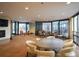 Common area with seating and city views at 1625 Larimer St # 1001, Denver, CO 80202