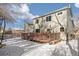 Backyard with a deck, providing ample space for outdoor enjoyment at 21792 Silver Meadow Ln, Parker, CO 80138