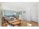 Dining area with mid-century modern table and chairs at 21792 Silver Meadow Ln, Parker, CO 80138