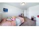 Bright bedroom with a queen bed and ample closet space at 5385 Walden Ct, Denver, CO 80249