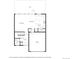 Main floorplan showcasing kitchen, living room, and garage at 5385 Walden Ct, Denver, CO 80249