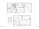 Comprehensive floor plan shows main level, basement and detached shed, giving a view of property layout at 7075 Welch Ct, Arvada, CO 80004