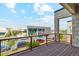 Balcony view of the community and surrounding neighborhood at 5682 N Galena St, Denver, CO 80238