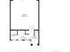 Basement floor plan featuring a garage, laundry room, hall, and foyer, with detailed dimensions at 5682 N Galena St, Denver, CO 80238