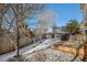 Spacious backyard and deck area of a home featuring a grill and privacy fence at 11083 Quail Ct, Parker, CO 80134