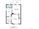 Second-floor floor plan features a deck, bath, walk-in closet, primary bedroom and bedroom at 2410 W 36Th Ave, Denver, CO 80211