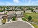 A beautiful birds-eye-view of two-story homes with well-maintained landscaping in a cul-de-sac at 12554 Hudson Ct, Thornton, CO 80241