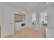 Convenient laundry room with washer and dryer hookups and built-in shelving at 1726 N Lafayette St, Denver, CO 80218