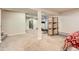 Spacious basement with carpeting, offering flexible space for recreation and storage, plus workout area at 7445 Shoreham Pl, Castle Pines, CO 80108