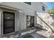 A cozy outdoor patio with a small table and chairs, perfect for relaxing at 8745 Yukon St # 30, Arvada, CO 80005