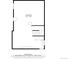 Floor plan of the basement measuring 22'11