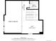 Floor plan of the loft, which also includes a bathroom at 10105 Grove Loop # D, Westminster, CO 80031