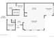 Detailed floor plan showcasing the layout of the first floor of the property at 11719 W 45Th Pl, Wheat Ridge, CO 80033