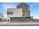 Modern townhouse with contemporary design elements and mixed material facade at 10157 W 38Th Ave, Wheat Ridge, CO 80033