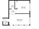 Floor plan showing the Gathering room, bedroom, and bathroom at 1260 S Emerson St, Denver, CO 80210