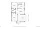 Floor plan showcasing the layout of the home, including bedrooms, bathrooms, kitchen, living and dining spaces at 1300 Cherry St, Denver, CO 80220
