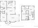 Floor plans displaying layout of main floor and basement, showcasing the dimensions and locations of rooms at 1300 Cherry St, Denver, CO 80220