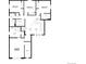 Second floor floorplan featuring the main bedroom, bedrooms 2-4, two baths, and a laundry room at 4114 Estrella St, Brighton, CO 80601