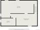 Floor plan featuring unfinished basement with storage and recreation room dimensions at 726 Mobile St, Aurora, CO 80011