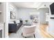 Bright, modern living room featuring a comfortable seating area, hardwood floors and an open layout concept at 4729 W 32Nd Ave, Denver, CO 80212