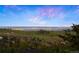 Panoramic night view showcases city lights from the rolling hills of this wonderful community at 24045 High Meadow Dr, Golden, CO 80401