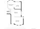 Layout showing a living room, dining area, kitchen, and breakfast nook on the main level at 5185 E Weaver Dr, Centennial, CO 80121