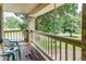 Cozy outdoor patio with seating area, perfect for enjoying the surrounding landscape and relaxing outdoors at 5185 E Weaver Dr, Centennial, CO 80121