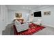 Comfortable living room featuring stylish furniture and a cozy atmosphere at 5428 Golden Currant Way, Parker, CO 80134