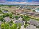 Aerial view of home backing to open space and trails, surrounded by mature landscaping in a quiet neighborhood at 14075 Willow Wood Ct, Broomfield, CO 80020