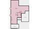 Floorplan showcasing unfinished basement with layout for future development of utilities, stairs, windows, and unfinished space at 1672 Fox Trotter Pt, Castle Rock, CO 80104