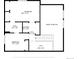 Detailed floor plan showcasing layout of rooms, dimensions, and overall design of the home's second floor at 1140 Magic Lamp Way # 4, Monument, CO 80132