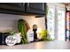 Modern kitchen counter decor with plants and design accents at 1140 Magic Lamp Way # 4, Monument, CO 80132